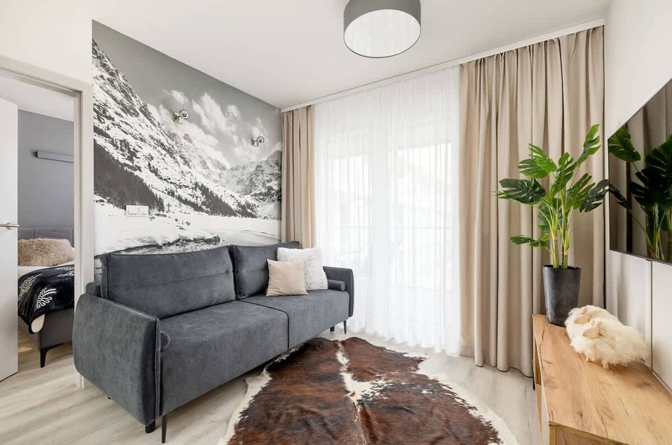 Ganze Wohnung, Szymony 17E   Apartment with Balcony   Sauna in Zakopane, Karpaten (Polen)