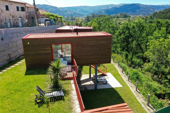 Location de vacances pour 2 personnes, avec Balcon et Jardin dans Arcos de Valdevez