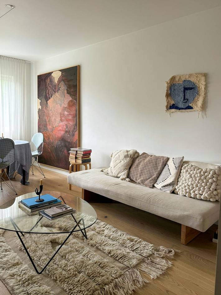 Apartamento entero, Estudio junto al río Akerselva, con obras de arte y una cascada in Sagene, Oslo