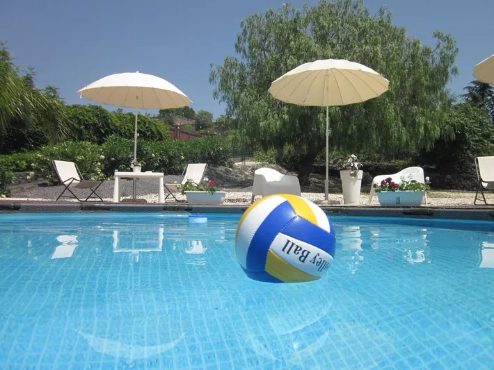 Bed and Breakfast für 7 Personen, mit Pool und Ausblick sowie Garten, mit Haustier - 1