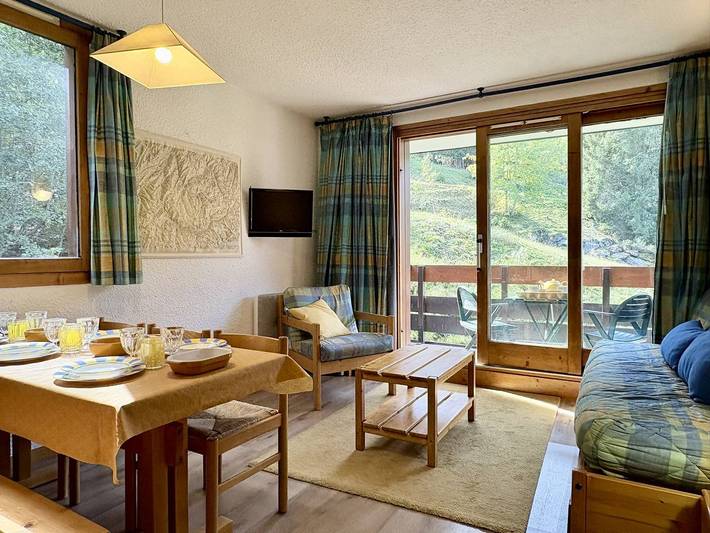 Ferielejlighed for 6 personer, med Balkon i Valmorel