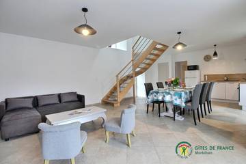 Maison De Vacances pour 6 Personnes dans Ambon, Région de Vannes, Photo 1