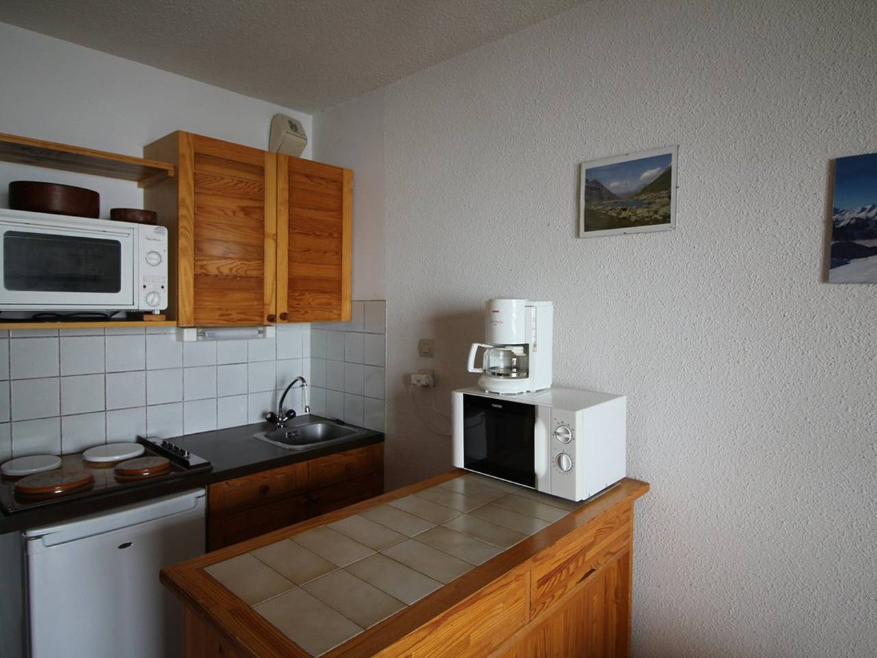 Appartement entier, Studio cabine 4 pers, à 400m des pistes - Auris en Oisans in Auris, Parc national des Écrins