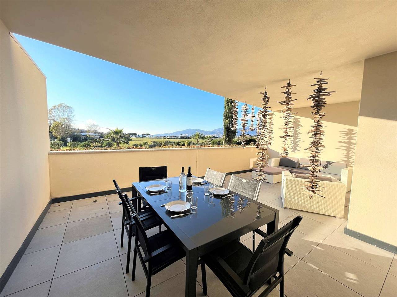 Apartamento entero, Apartamento 2 habitaciones con terraza, aire acondicionado, aparcamiento, Wifi - Porticcio in Grosseto-Prugna, Region de Ajaccio