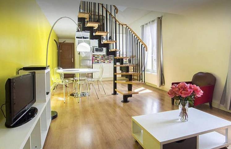 Appartement de vacances pour 3 personnes, avec terrasse et vue à Colombes