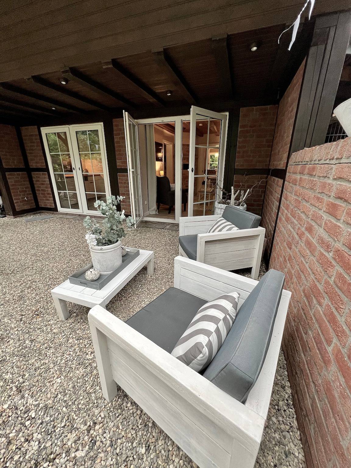 Vakantiehuis Cottage and Garden direct aan het meer met sauna in Badesee Haddorf, Wettringen