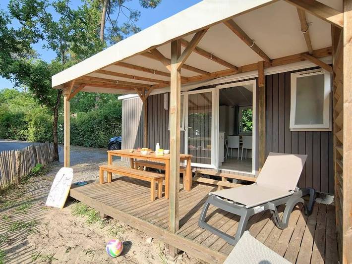 Woonwagen voor 4 personen, met terras - 1