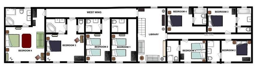 Villa pour 24 Personnes dans Annepont, Région de Saint-Jean-d'Angély, Photo 3