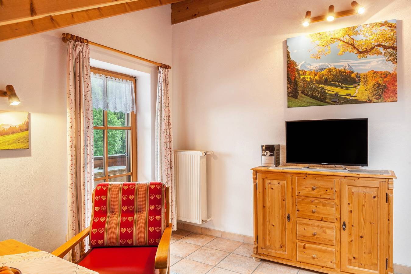 Appartement entier, Appartement 'Ferienwohnung Kramer' avec balcon et Wi-Fi in Grainau, Eibsee