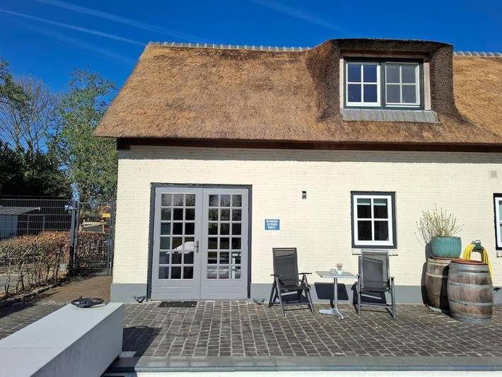 Gîte pour 4 personnes, avec Terrasse ainsi que Jardin et Vue dans Rijsbergen