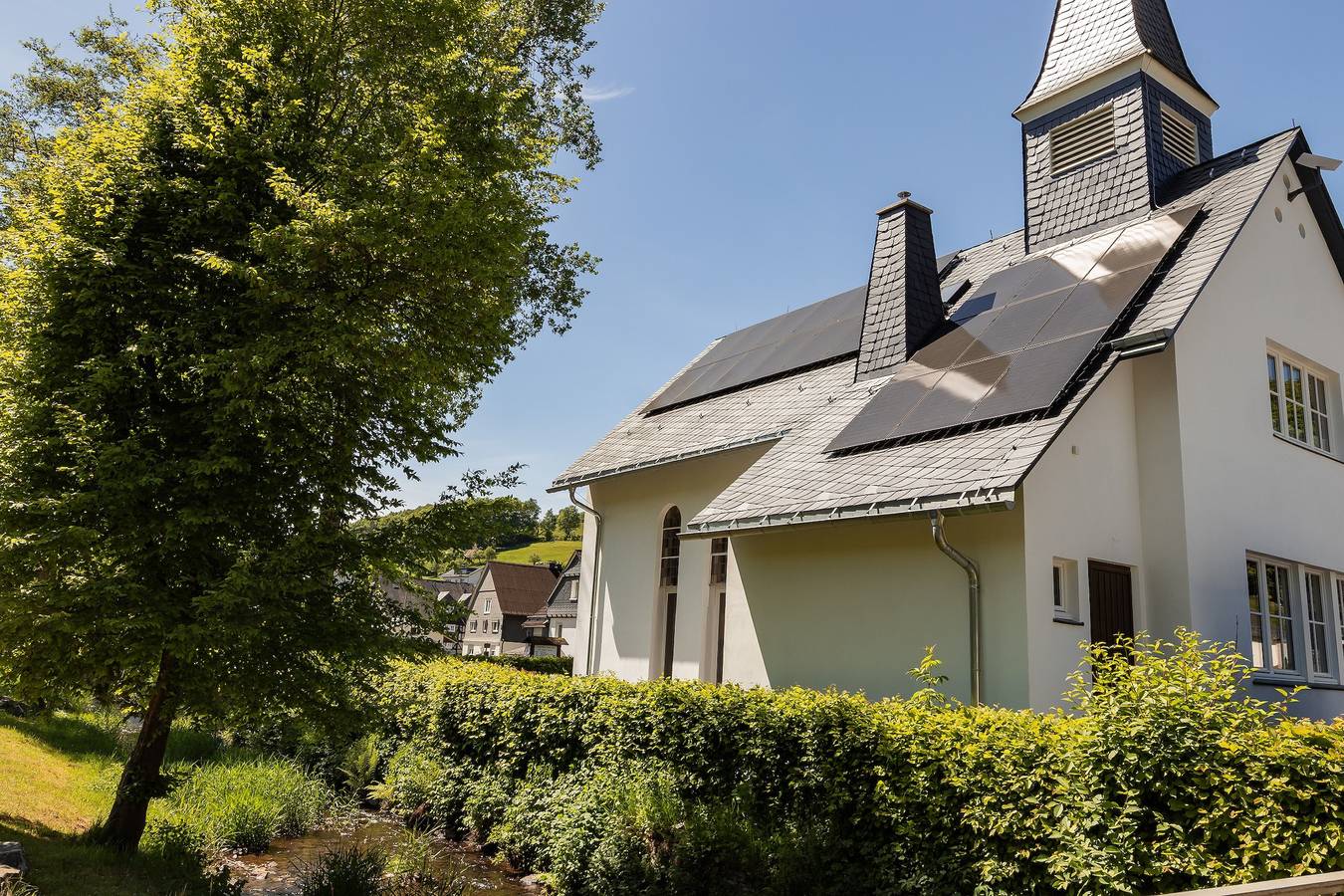 Lebensart in der kleinen Kapelle - Ferienhaus in Netphen, Kreis Siegen-Wittgenstein