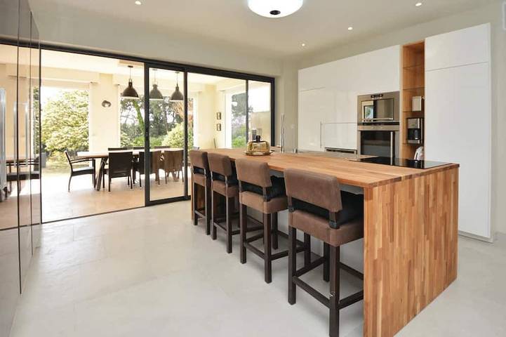 Maison de vacances pour 10 personnes, avec Terrasse à Aubais