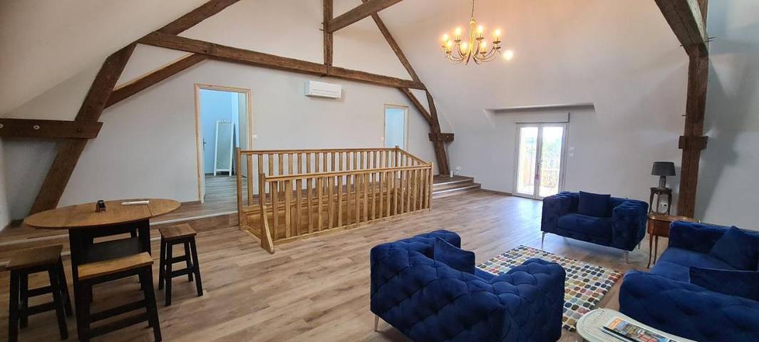 Location de vacances pour 6 personnes, avec jardin ainsi que vue et piscine, animaux acceptés à Lamonzie-Saint-Martin - 3