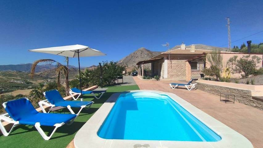 Casa de vacaciones para 6 personas, con Piscina en Valle de Abdalajís