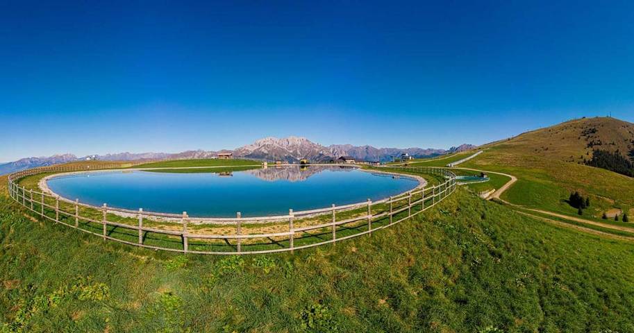 Appartamento per 4 persone, con Balcone e Terrazza nonché Vista lago e Panorama a Castione della Presolana
