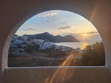 Casa rural para 6 personas, con jardín y vistas, Se admiten mascotas en San José (Almería)