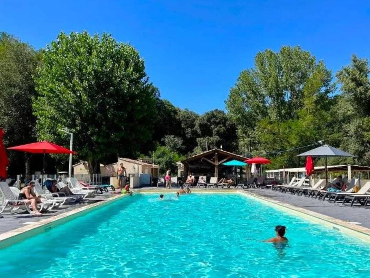 Mobil-home avec terrasse à Mialet in Mialet, Parc national des Cévennes