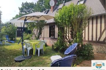 Gîte pour 11 personnes, avec jacuzzi et jardin, animaux acceptés à Le Pin (Calvados)