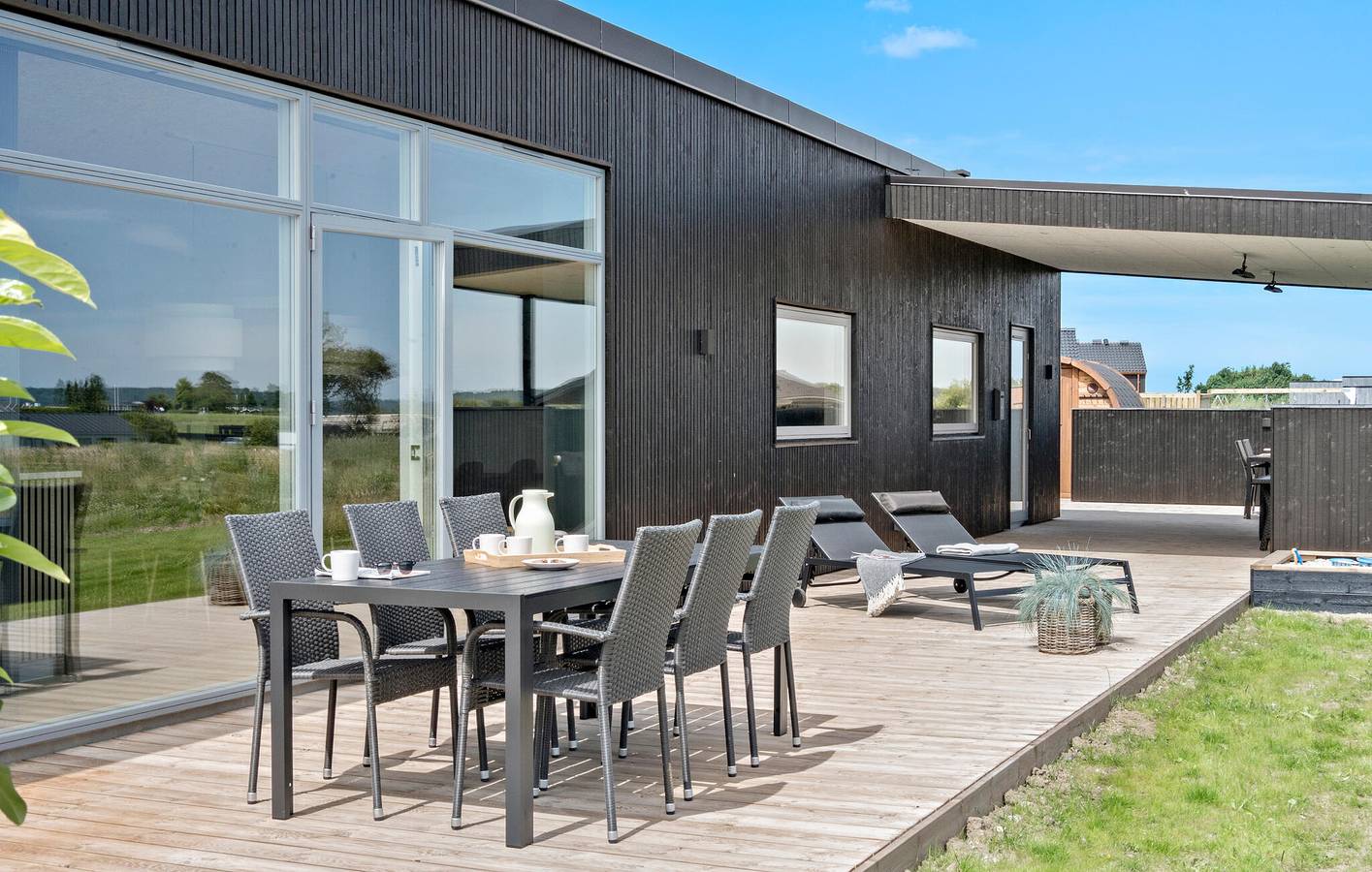 Ferienhaus für 12 Personen mit Terrasse in Mørkholt, Børkop
