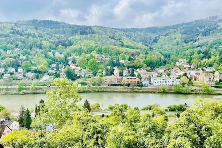 Ganze Wohnung, Penthouse mit Blick auf den Neckar in Ziegelhausen (Heidelberg), Heidelberg