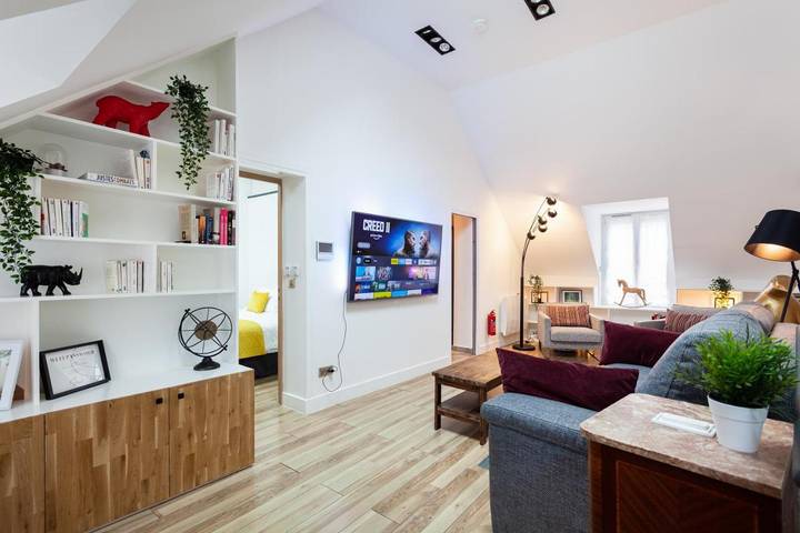 Location de vacances pour 4 personnes, avec Terrasse à Chantilly