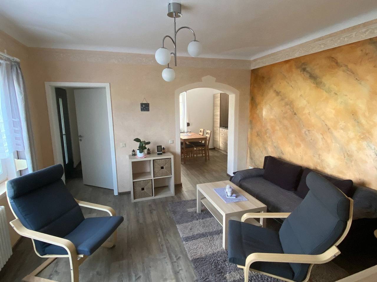 Ganze Wohnung, Wohnung nahe Inselsberg Wanderwege in Emsetal, Waltershausen