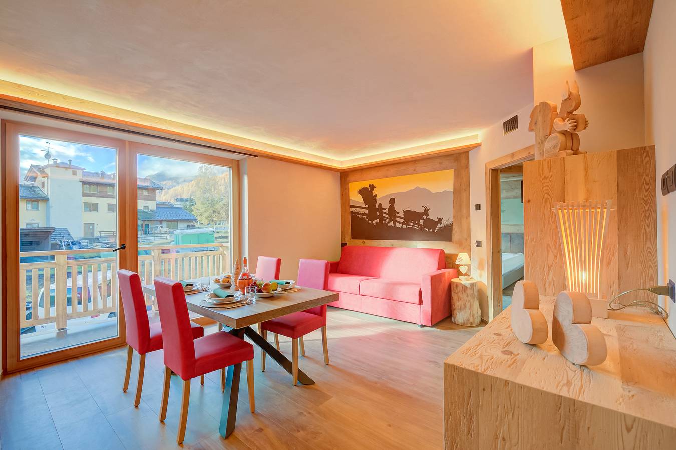 Ganze Wohnung, New Ginepro Ski 10 m in Livigno (Stadt), Livigno