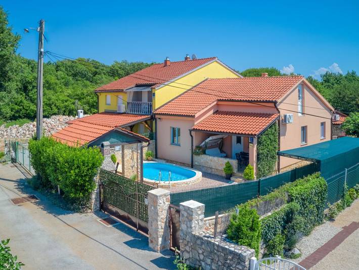 Ferienhaus für 6 Personen, mit Garten