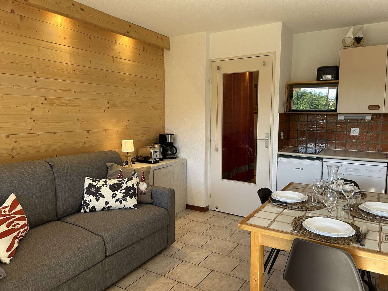 Geheel appartement, Vakantieappartement voor 4 personen in Montgenèvre, Briançon en omgeving