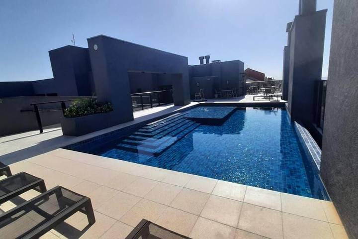 Appartement de vacances pour 3 personnes, avec vue ainsi que piscine et jardin - 1