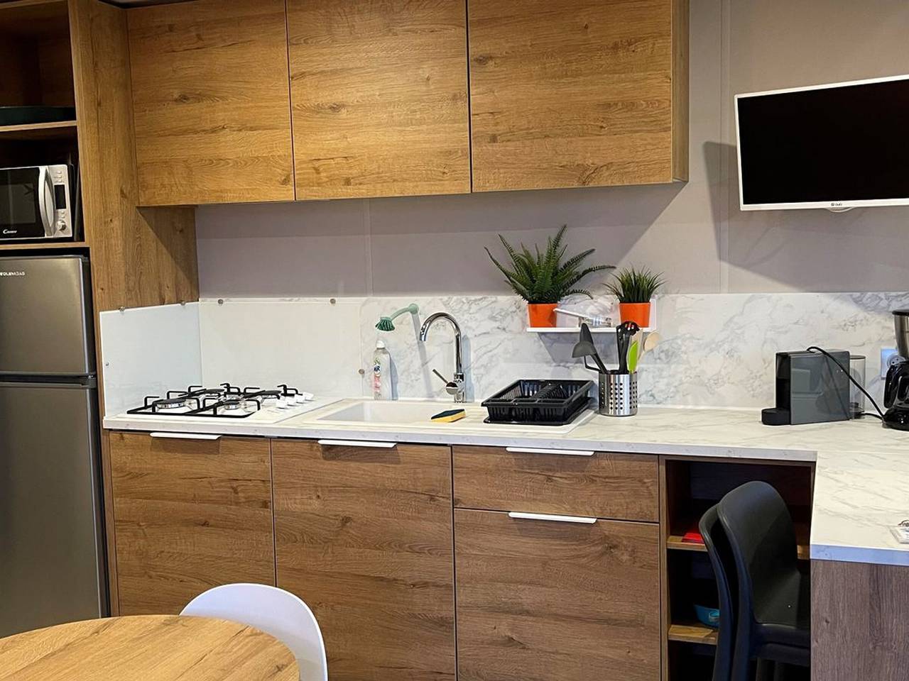 Komfort Mobilheim mit Terrasse - 4 Pers. in Arvert, Côte de Beauté