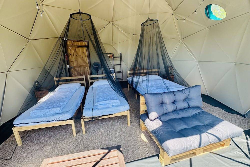 Bella Dome - Cosy dome with panoramic mountain views, surrounded by beautiful nature in Riols, Région de Béziers