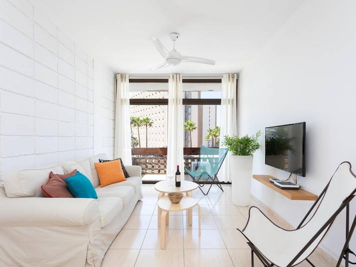 Holiday letting for 2 people, with Ocean view and Balcony in Playa de las Américas