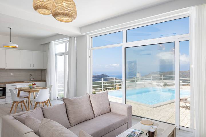 Villa für 4 Personen, mit Pool und Terrasse auf Kreta - 3