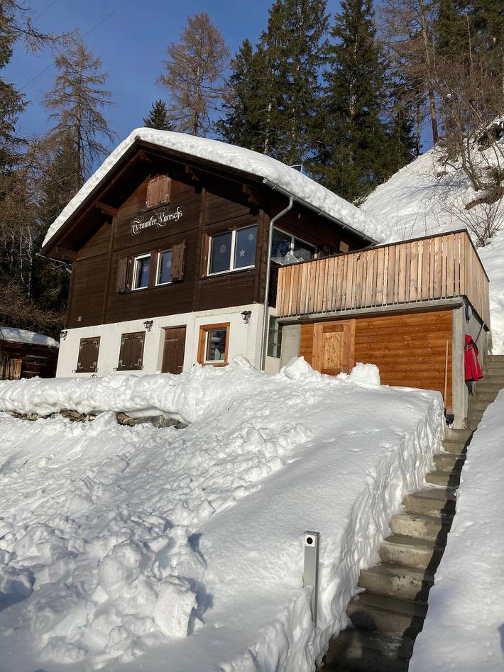 Ganze Ferienwohnung, Ferienwohnung Traunter Lareschs - 4-Bettwohnung in Feldis/Veulden, Domleschg