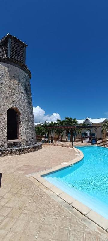 Gîte pour 4 personnes, avec vue ainsi que piscine et jardin dans Plage de Bois Jolan