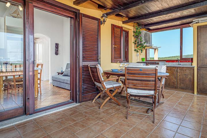 Agriturismo per 3 persone, con balcone sulla Costa Smeralda