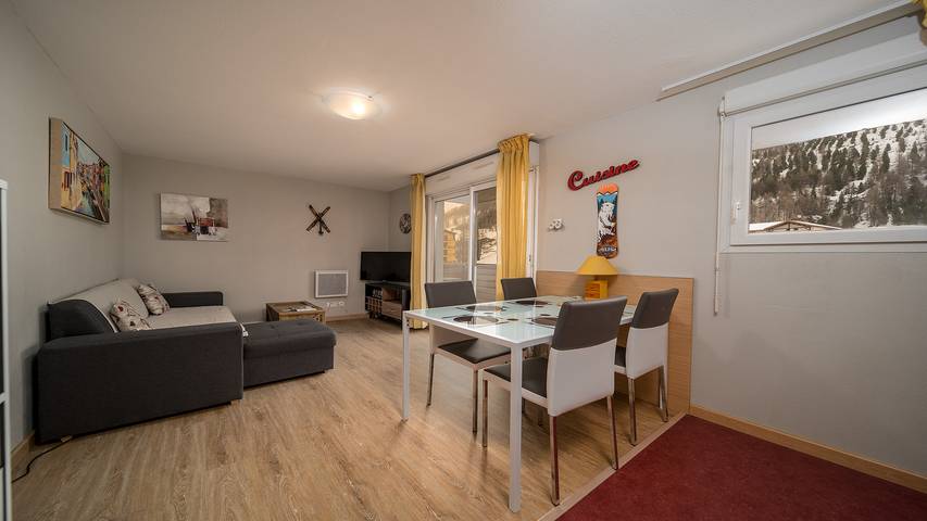 Gîte pour 5 personnes, avec balcon dans La Foux d'Allos - 2