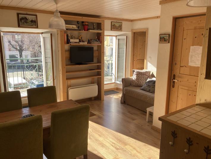Gîte pour 2 personnes, avec Balcon et Vue à Moûtiers