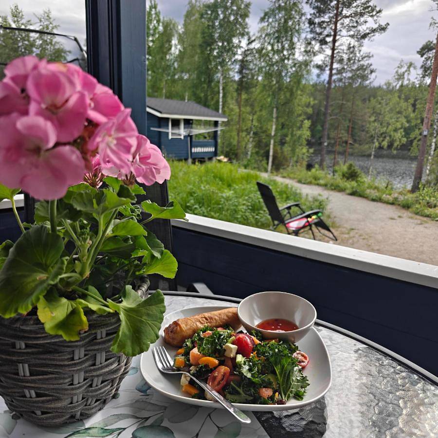 Lomamökki seitsemisen kansallispuiston lähellä in Ylöjärvi