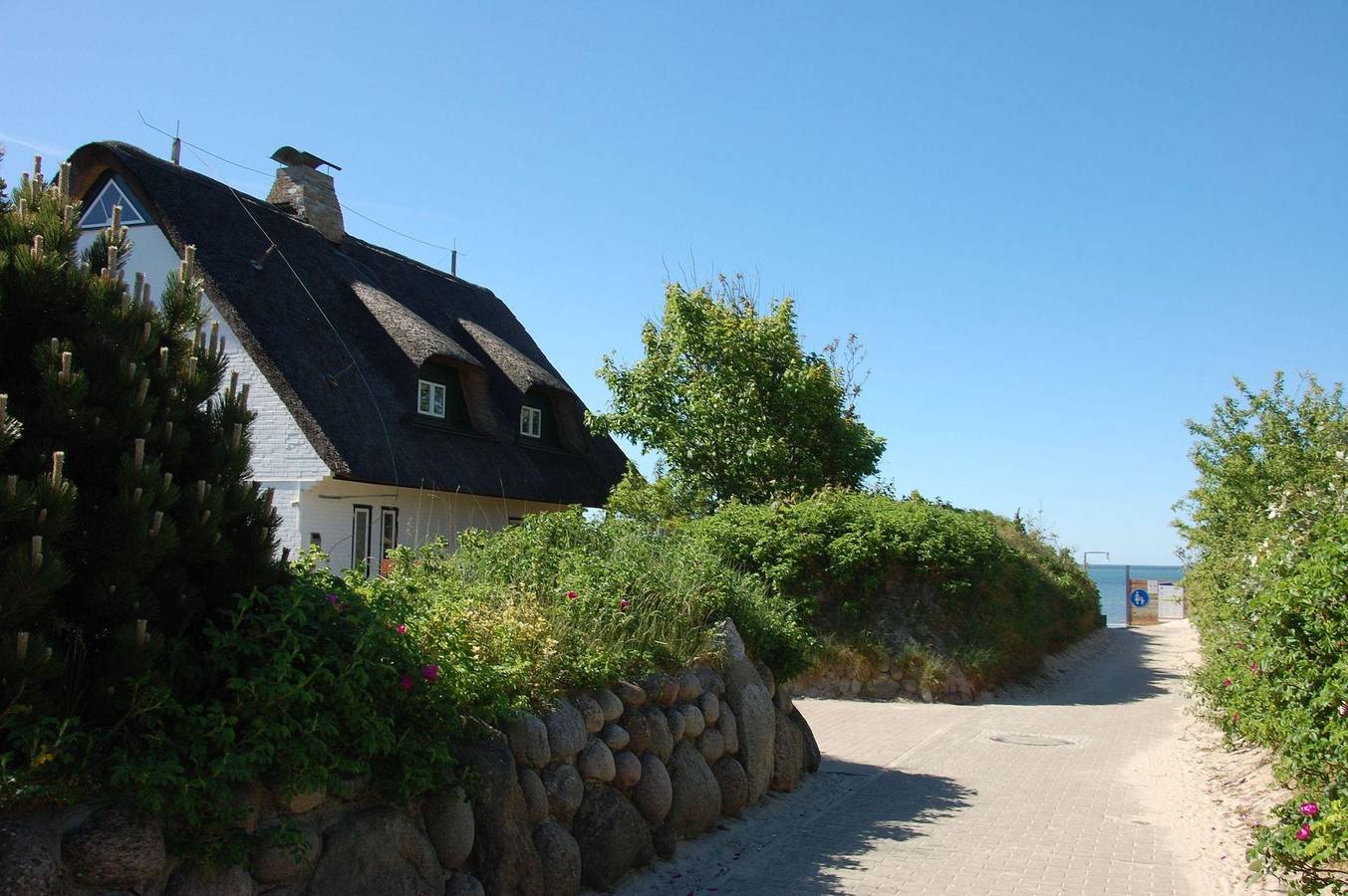 Reethaus am Strand in Greveling, Wyk auf Föhr