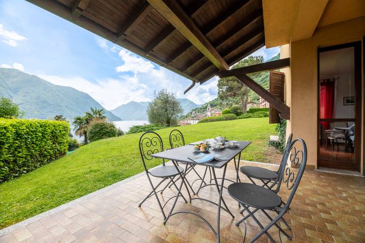 Ferienwohnung für 6 Personen, mit Seeblick