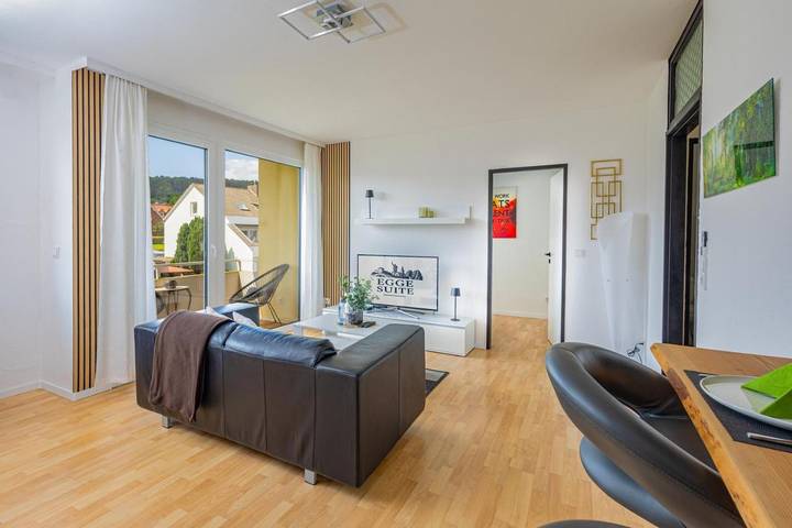 Apartamento de vacaciones para 3 personas, con vistas y jardín - 1