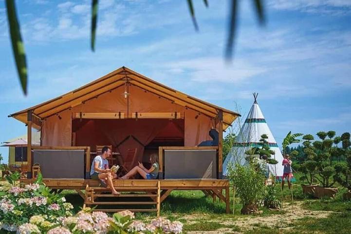 Mobil home pour 5 personnes à Celles-sur-Plaine
