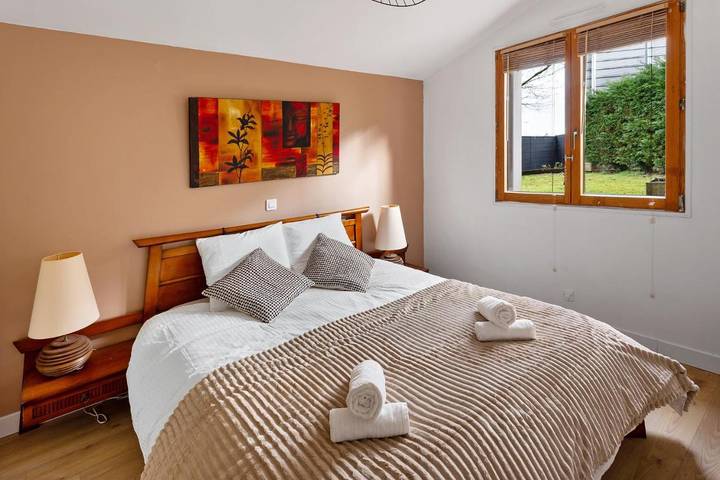 Location de vacances pour 6 personnes, avec jardin à La Guyonnière