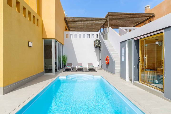 Ferienhaus für 6 Personen, mit Balkon und Terrasse sowie Sauna in Antigua - 3