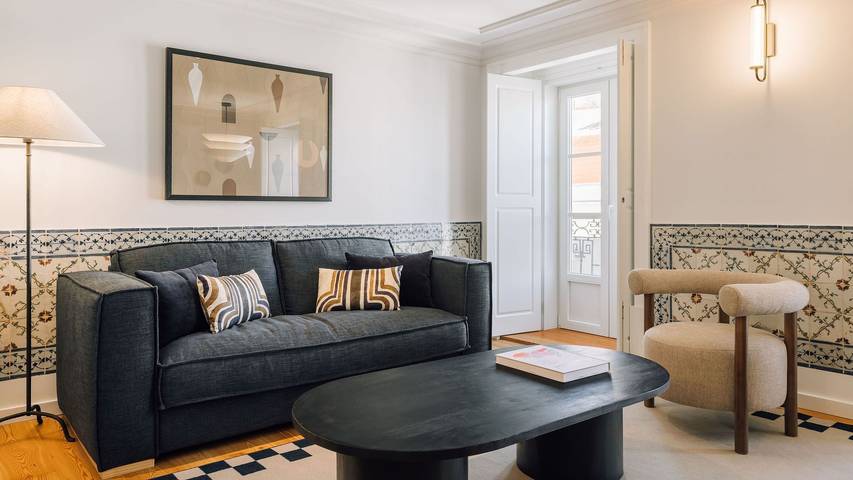 Apartamento de férias para 6 pessoas, com varanda em Lisboa