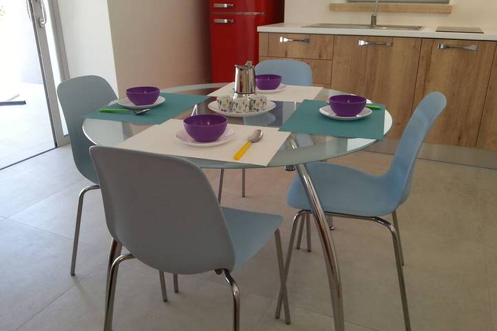 Appartement de vacances pour 6 personnes, avec jardin