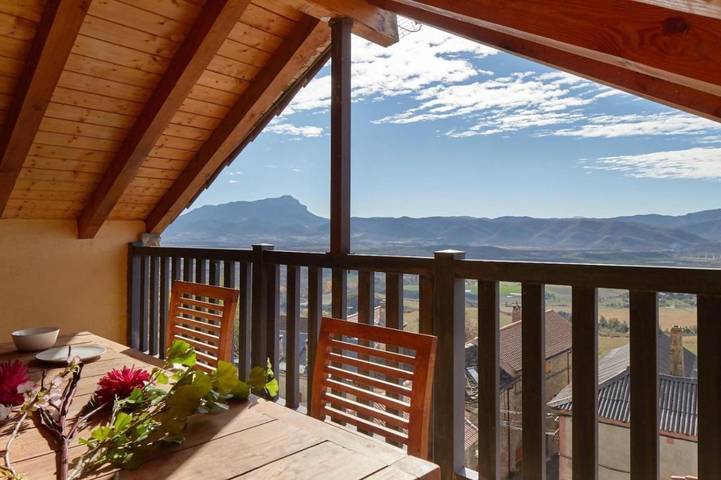 Casa rural para 10 personas, con jardín y vistas, Se admiten mascotas en La Jacetania - 4