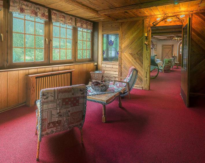 Location de vacances pour 6 personnes, avec balcon ainsi que sauna et vue à San Martino di Castrozza - 3